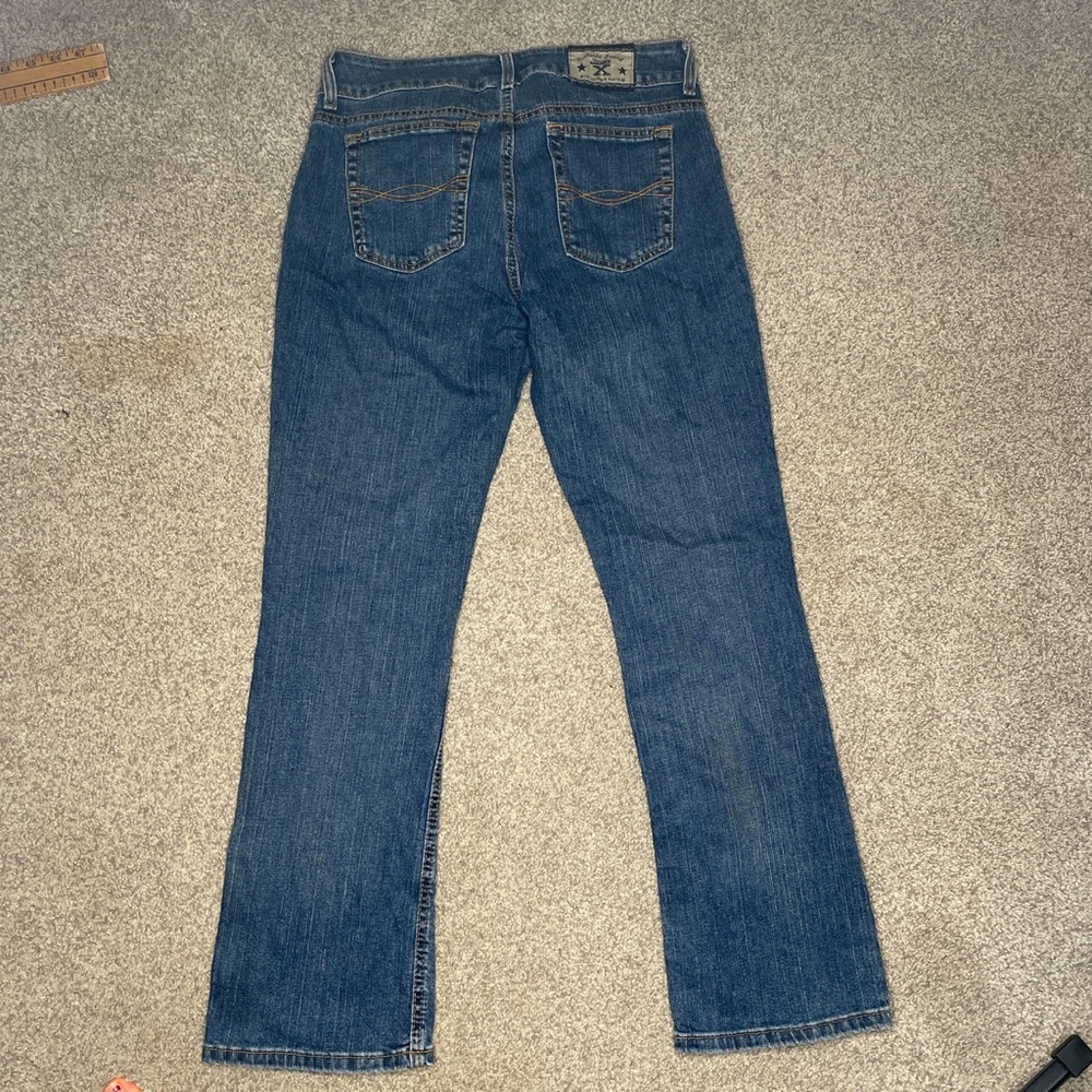 authentic brand premium twenty X wrangler jean company bootcut classic jean GUC - Picture 2 of 7
